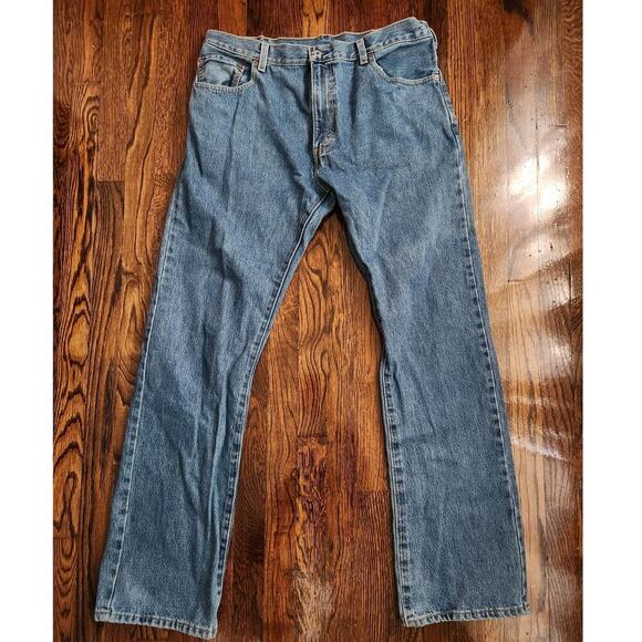 Levi Strauss 517 Jeans Men's Sz 36x34 Straight Medium Wash - Picture 8 of 12